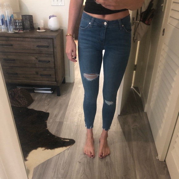 free people shark bite jeans